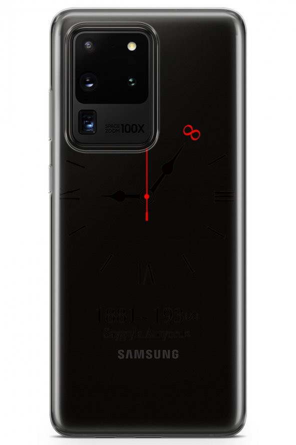 Samsung Galaxy S20 Ultra Kılıf Atatürk Serisi 10 Kasım - 2