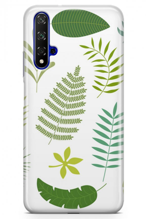 Huawei Nova 5t Kılıf Leaf Serisi Lilly