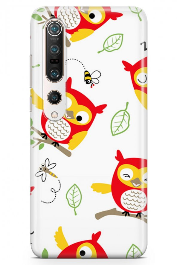 Xiaomi Mi 10 Pro Kılıf Owl Serisi Elise
