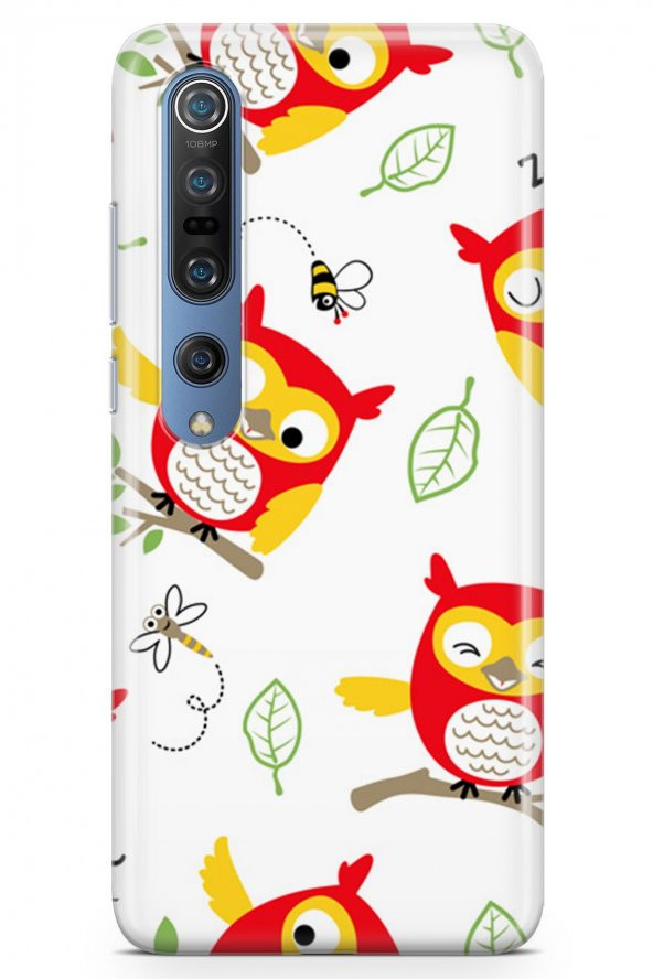 Xiaomi Mi 10 Pro Kılıf Owl Serisi Elise - 2