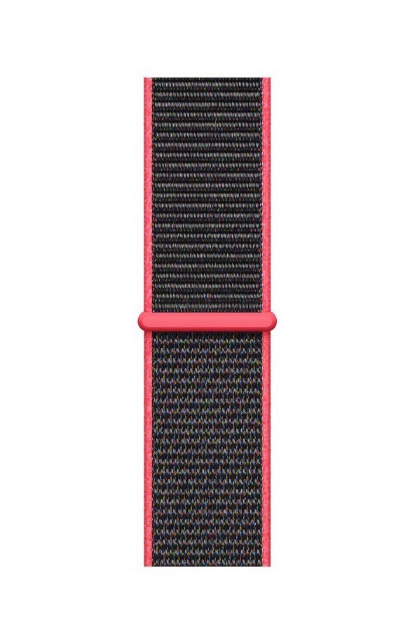 Apple Watch Uyumlu Kordon Spor Loop 40 mm Kayış Frambuaz Siyah