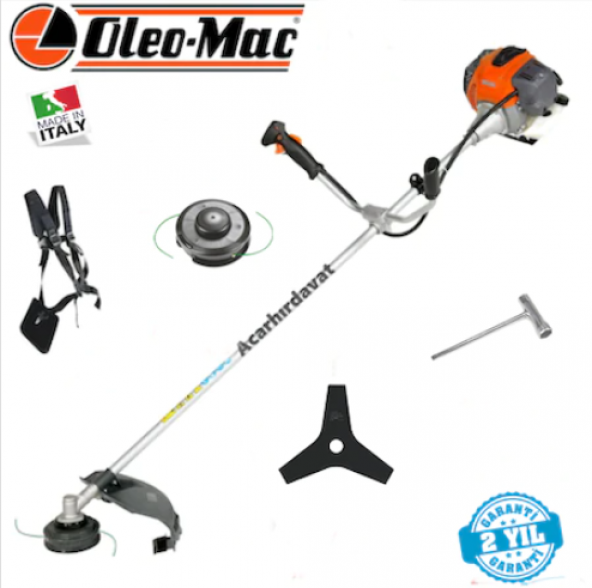 OleoMac BCH 40 T Yan Tipi Motorlu Tırpan 2.0 Hp İtaly