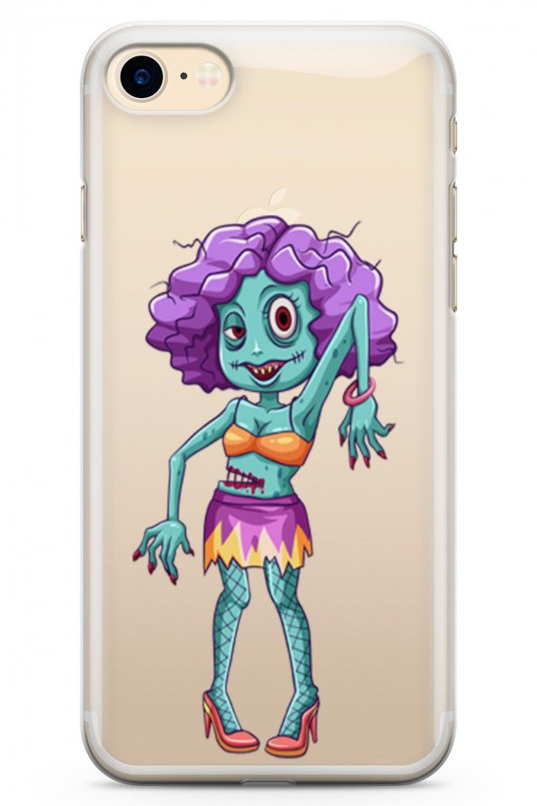 Apple iPhone 8 Kılıf Zombie Serisi Frances - 2