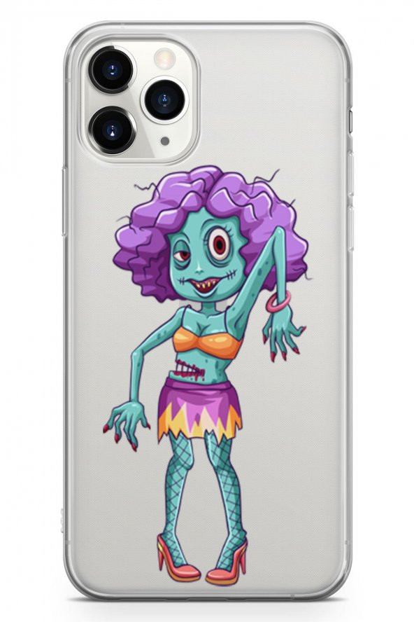 Apple iPhone 11 Pro Max Kılıf Zombie Serisi Frances