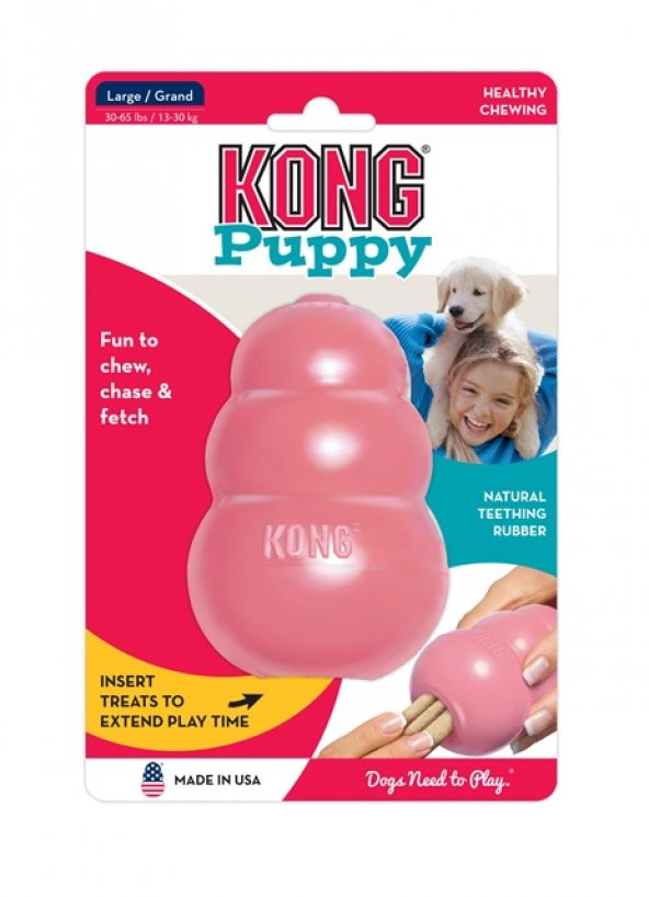 Kong Puppy Yavru Köpek Large (Büyük Irk) 10cm - 3