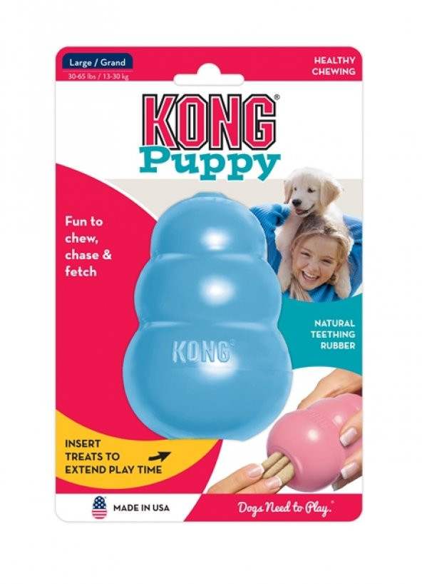 Kong Puppy Yavru Köpek Large (Büyük Irk) 10cm - 4