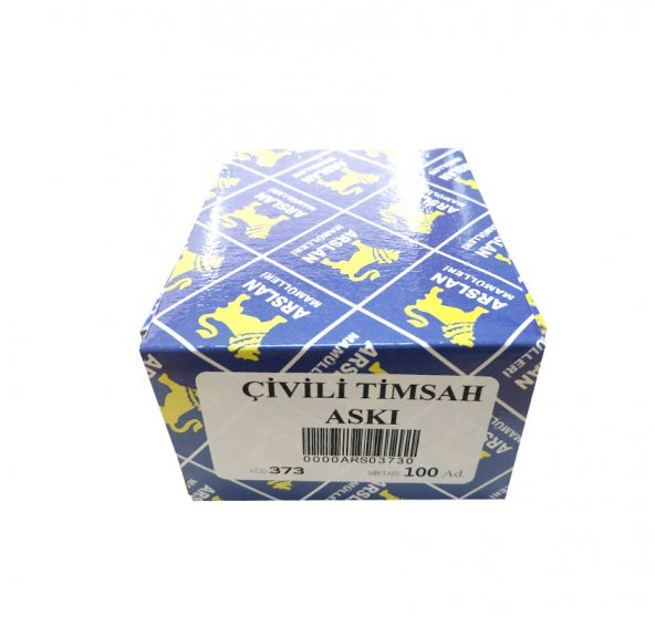 Arslan Mamulleri Çivili Timsah Askı - 100 Adet - Resim 3