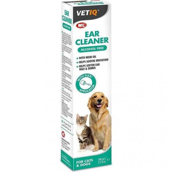 Kediler İçin Vetiq Kedi Kulak Temizleme Losyonu 100ml