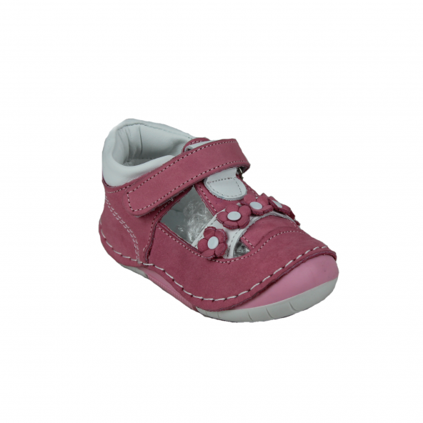 Ortopedik Deri İlk Adım ayakkabısı Kız Bebek Ayakkabı İlkbahar-Yaz 19-20-21-22-23 Numara