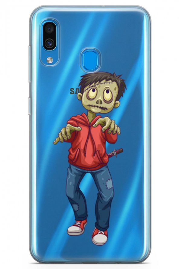 Samsung Galaxy A20 Kılıf Zombie Serisi Carolina
