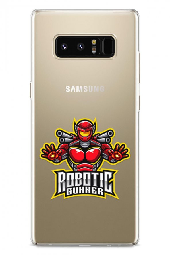 Samsung Galaxy Note 8 Kılıf Gamer Oyuncu Serisi Daniella