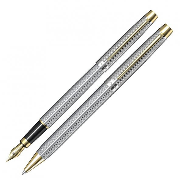 SCRIKSS TUKENMEZ+D.KALEM SET GOLD KROM (722W) - 2