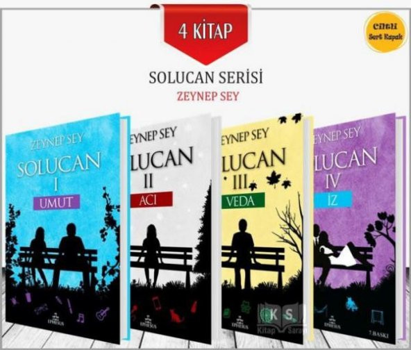 Solucan Serisi Kutulu 4 Kitap Ciltli Zeynep Sey Ephesus Yay.