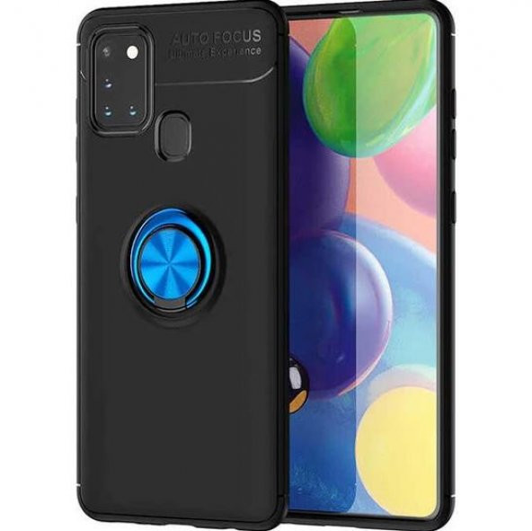 Samsung Galaxy M31 Stantlı Manyetik Kamera Korumalı Kılıf - 1