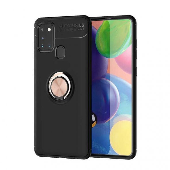 Samsung Galaxy M31 Stantlı Manyetik Kamera Korumalı Kılıf - 5