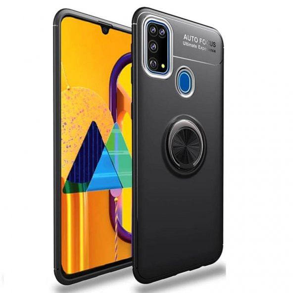 Samsung Galaxy M31 Stantlı Manyetik Kamera Korumalı Kılıf - 8