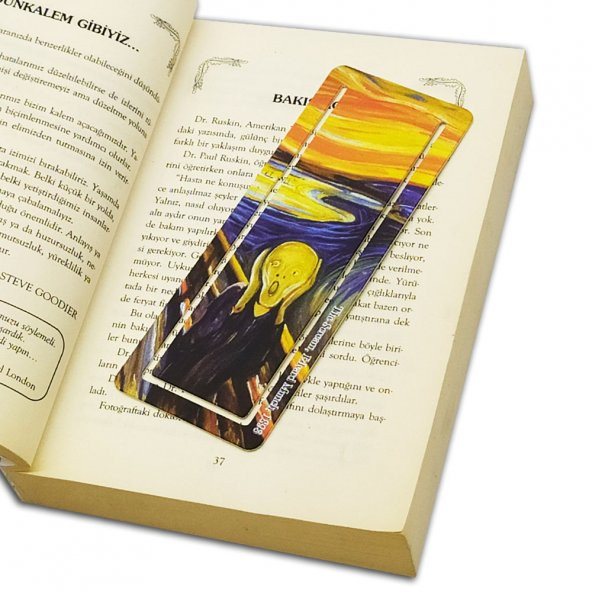 İstisna Ünlü Tablolar Kitap Ayracı 3 lü Set