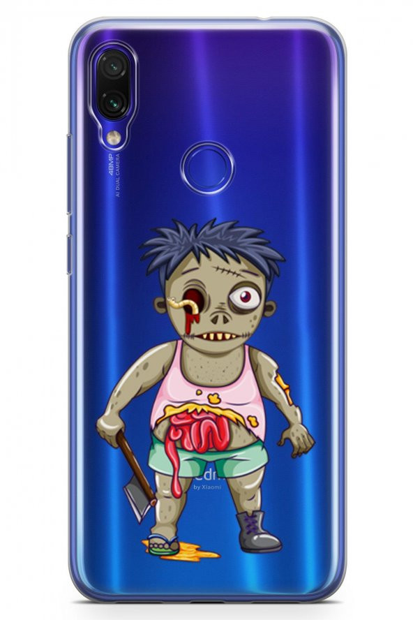Xiaomi Redmi Note 7 Pro Kılıf Zombie Serisi Alani - 2