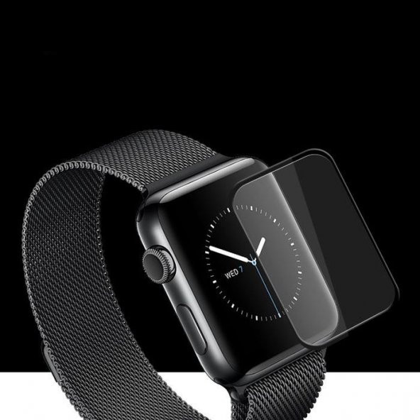 Apple Watch için 42mm Ekran Koruyucu Temperli Cam