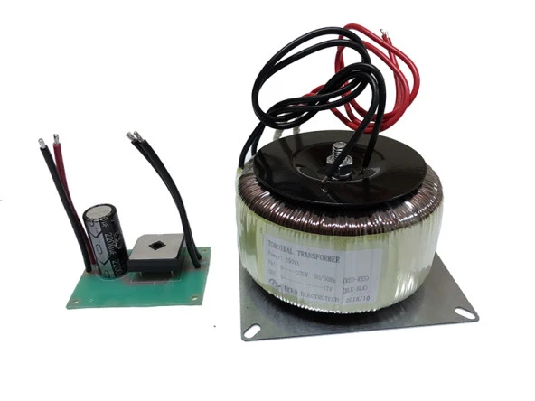 Toroid Trafo 250W + 24 VDC out PCB