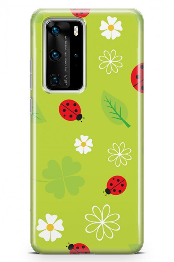 Huawei P40 Pro Kılıf Ladybug Serisi Iris - 2