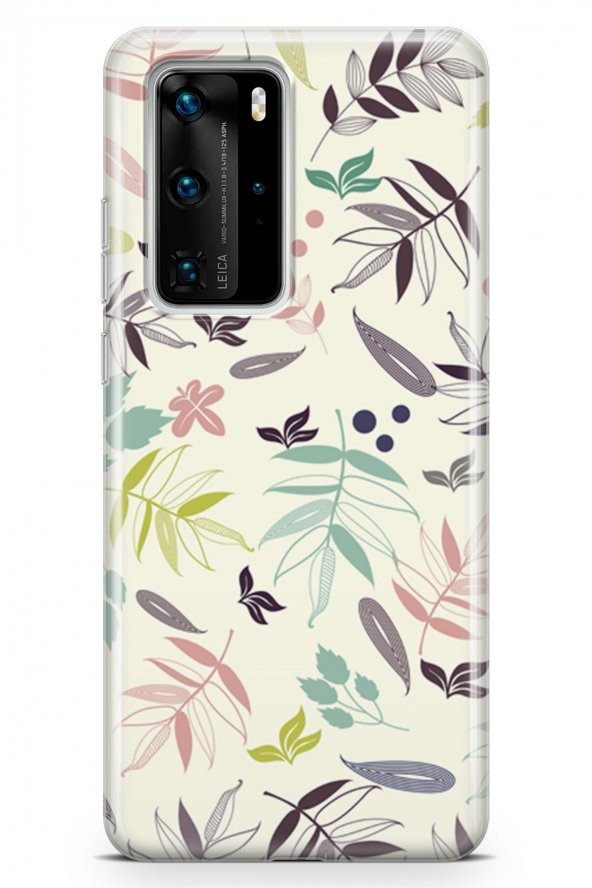 Huawei P40 Pro Kılıf Leaf Serisi London - 2