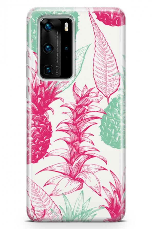 Huawei P40 Pro Kılıf Pineapple Serisi Leah - 2
