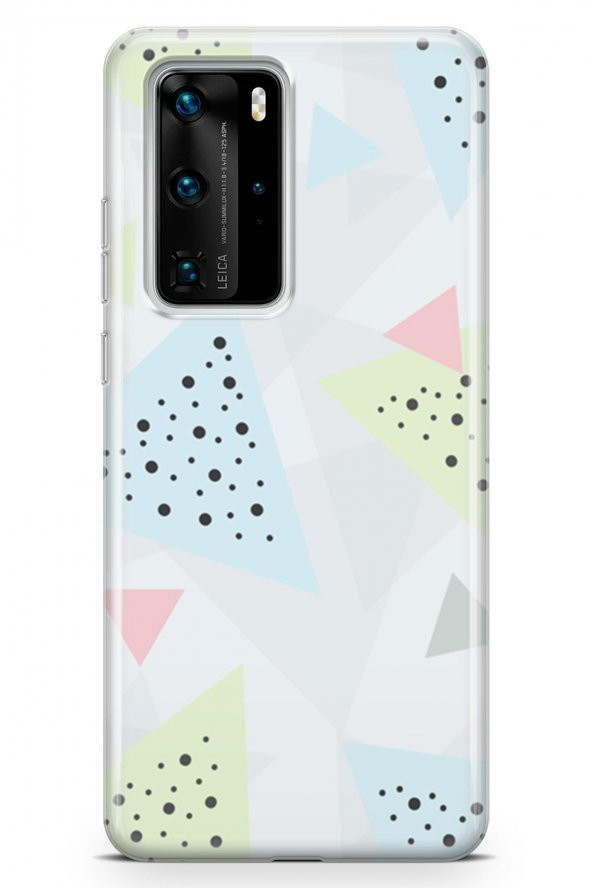 Huawei P40 Pro Kılıf Triangle Serisi Georgia - 2