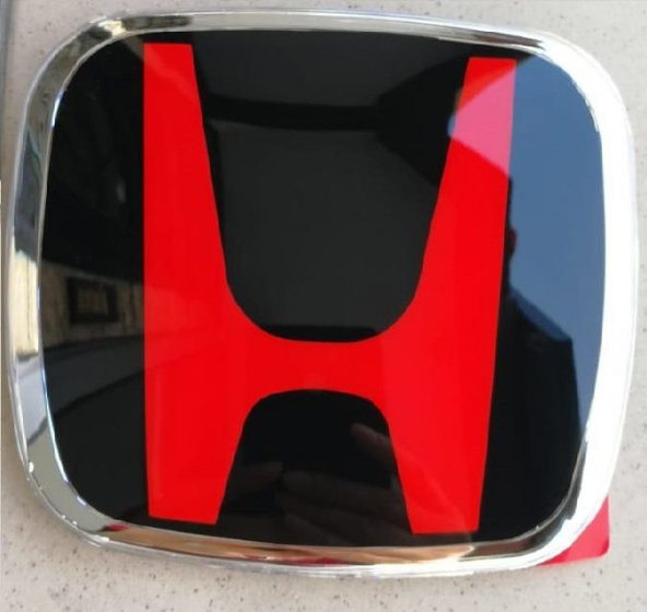 Oled Garaj Honda Civic Fc5 Ön Arka Logo Direksiyon Takım Siyah Kırmızı Fc5 - 2