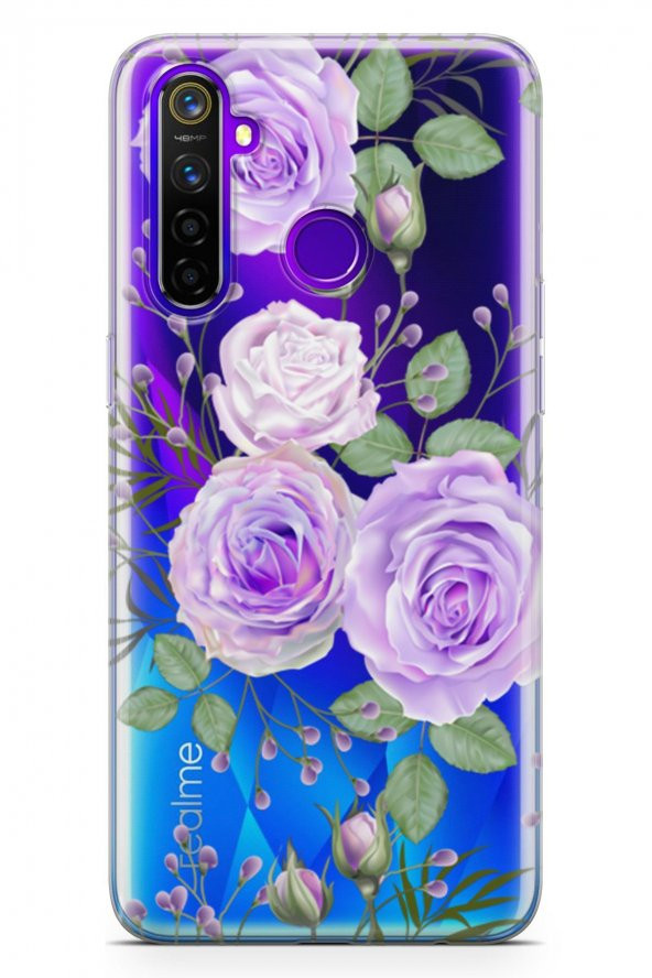 Realme 5 Pro Kılıf Rosie Serisi Amiyah - 2