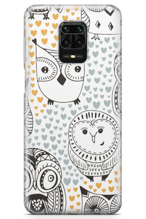 Xiaomi Redmi Note 9 Pro Kılıf Owl Serisi Teagan