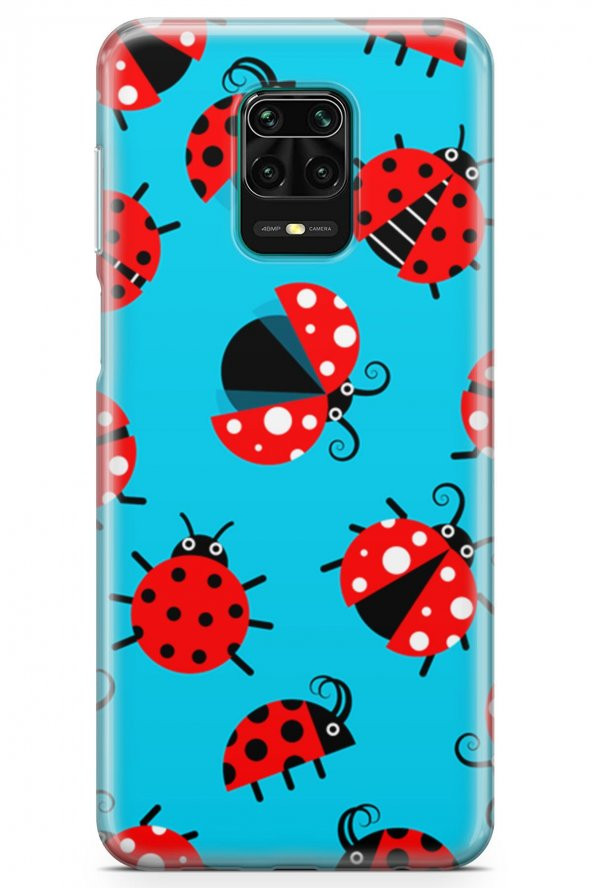 Xiaomi Redmi Note 9S Kılıf Ladybug Serisi Eden