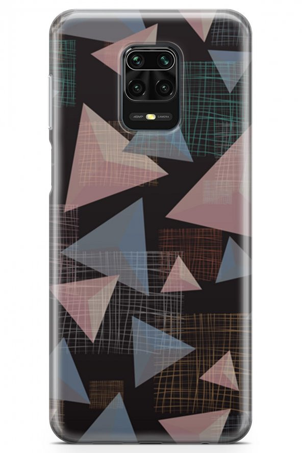 Xiaomi Redmi Note 9S Kılıf Triangle Serisi Daleyza - 2