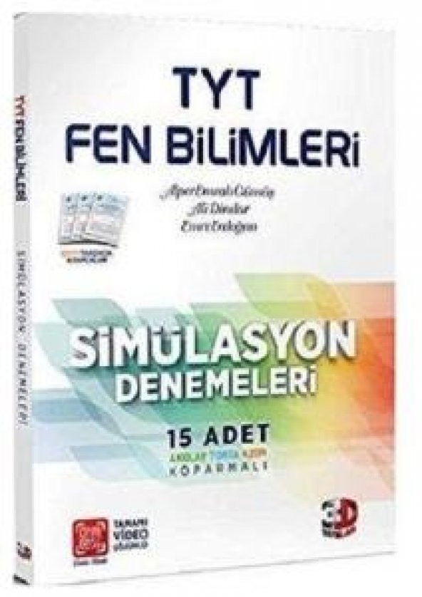 3D Yayınları Tyt Fen Bilimleri Simülasyon Denemeleri 2023 - 2