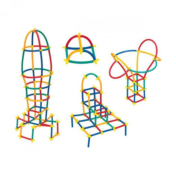 Dede Süper Bambu Çubuklar 300 Parça 03462 - 4