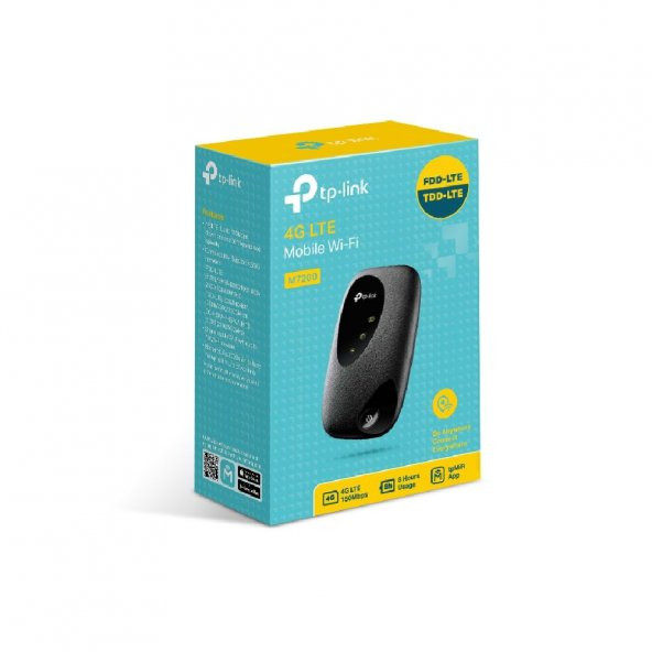 TP-LINK M7200 4G LTE 300Mbps MOBİL KABLOSUZ ROUTER - 5
