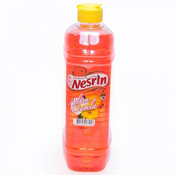 Nesrin Altın Damla Kolonyası 60 Derece Pet Şişe 900 ML