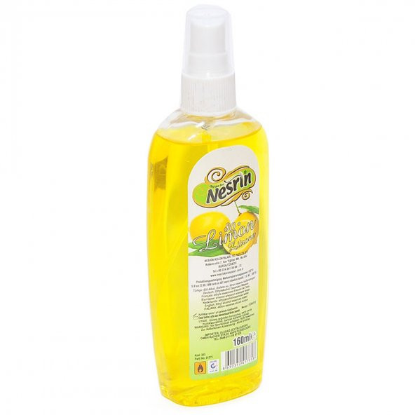 Limon Kolonyası Sprey 80 Derece Pet Şişe 160 ML - 2