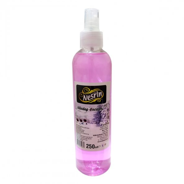Nesrin Uludağ Geceleri Kolonyası 60 Derece Pet Şişe Sprey 250 ML - 4