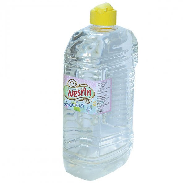 Nesrin Zambak Kolonyası Beyaz 60 Derece Pet Şişe 900 ML - 3