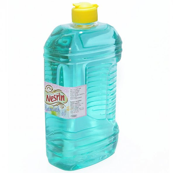 Nesrin Zambak Kolonyası Yeşil 60 Derece Pet Şişe 900 ML - 3
