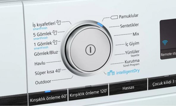Siemens WT47XK80TR A++ 9 kg Çamaşır Kurutma Makinesi - 7