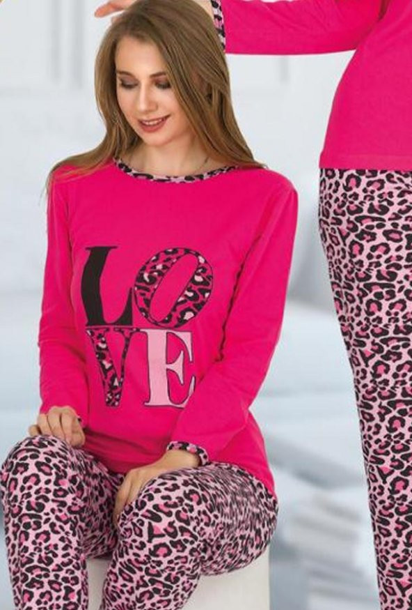 Bayan Pijama Takımı 02304 - 2
