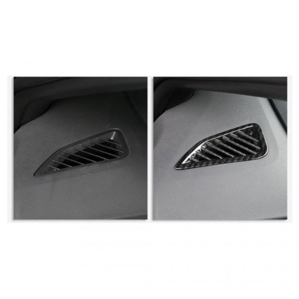 Oled Garaj Toyota Corolla Hava Menfez Kaplama - Karbon (2019+) - 4