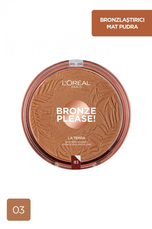 Loreal Paris Bronze Please! Bronzlaştırıcı Pudra 03 Amalfi Medio