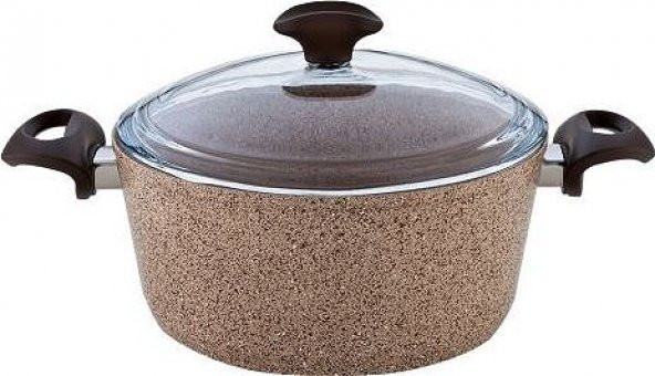 Falez Creamy Granit 26 Cm Derin Tencere
