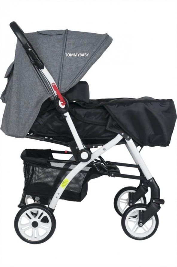 Tommybaby Eagle Alüminyum Lüx Çift Yön Bebek Arabası - 4
