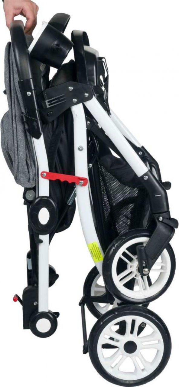 Tommybaby Eagle Alüminyum Lüx Çift Yön Bebek Arabası - 7