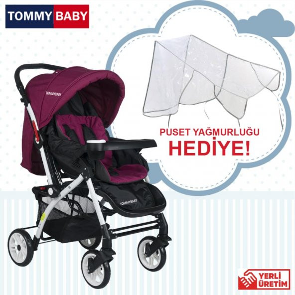 Tommybaby Eagle Alüminyum Lüx Çift Yön Bebek Arabası - 9