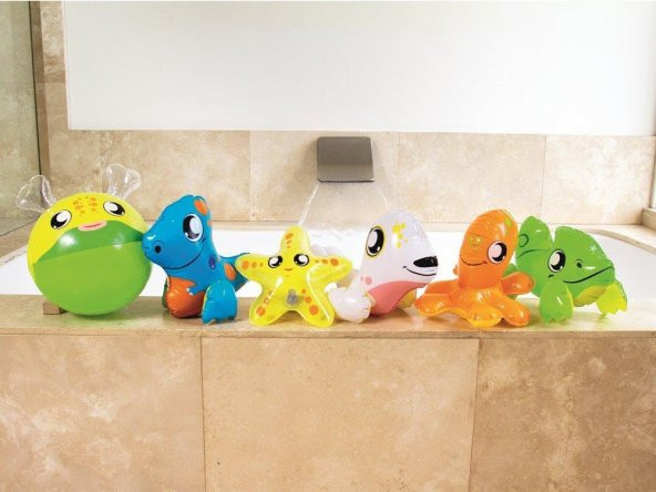 Bestway 34030 Şişme Sevimli Banyo Oyun Hayvanları - 8